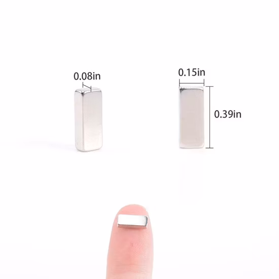 Amostras grátis Fabricante magnético Personalizar Ímã permanente Neodímio Produção em massa Retangular 20*10*3 15*10*2 Ímã forte