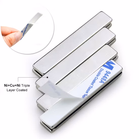 Alto-falante de indução magnética supermagnético de melhor preço N50 ímã de neodímio revestido de borracha