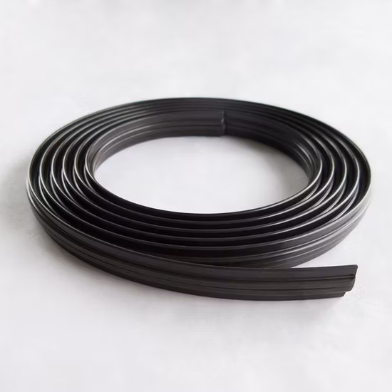 Ímã de junta de geladeira com tira magnética revestida de borracha